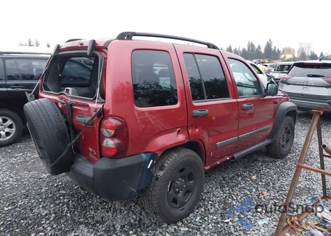 2007 Jeep Liberty Sport из США, поврежденный, VIN 1J4GL48K97W523392